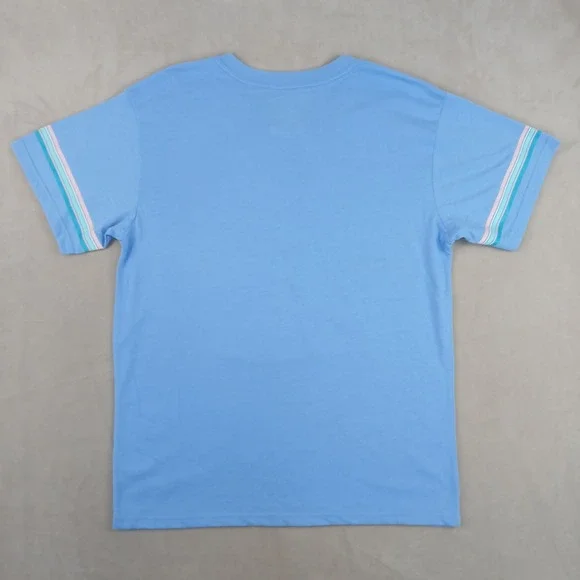 Buc-cees Medium Mens T Shirt NWT Think Happy‎ Be Happy Unisex 20x27 - Picture 9 of 10